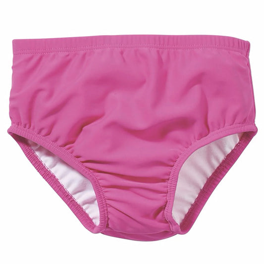 Baby Girl Swim Diaper - Solid Pink - Public Pool Approved