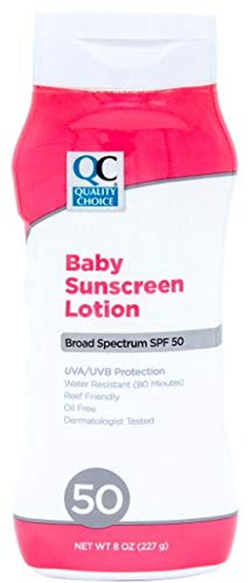 Baby Sunscreen SPF 50 Lotion, 8 Oz