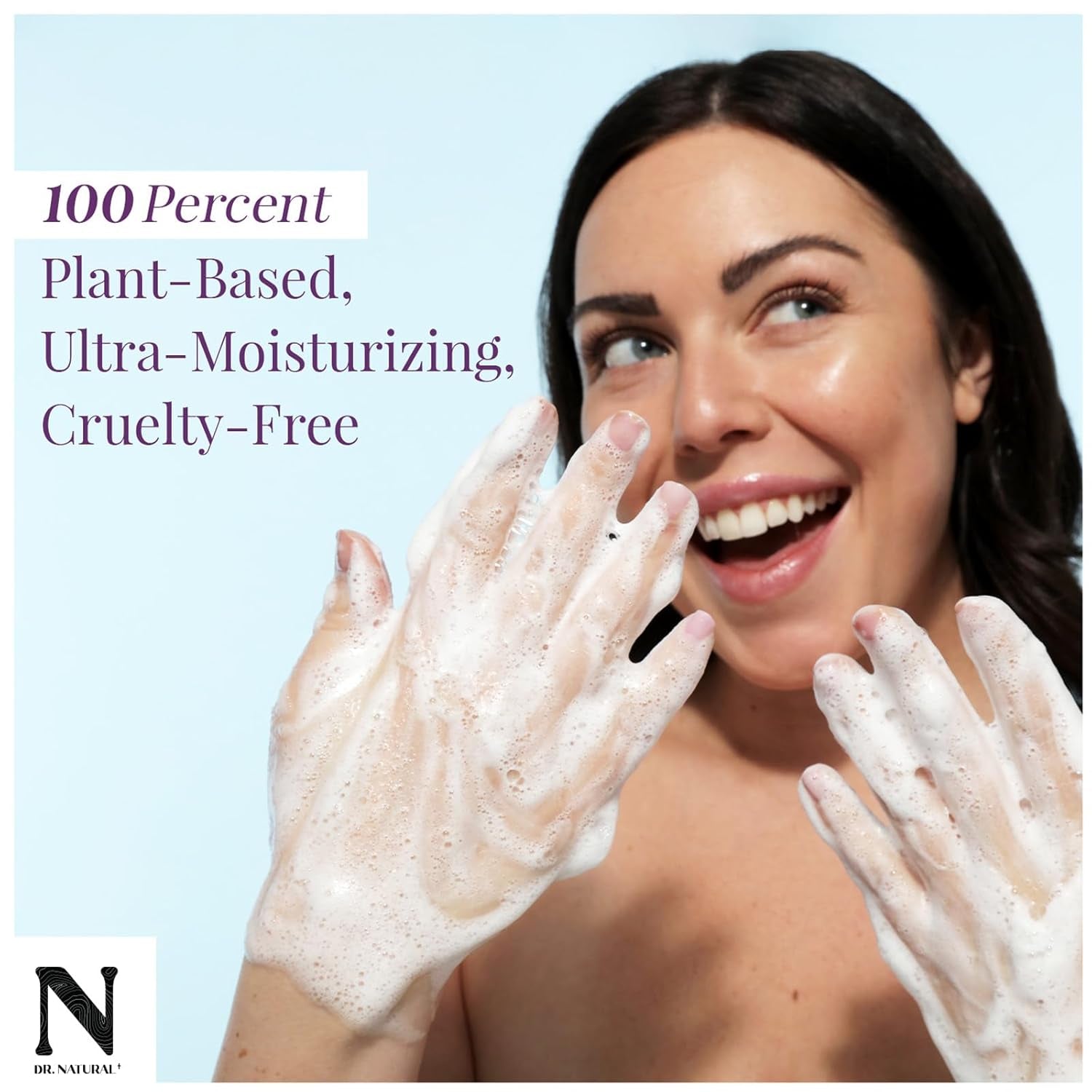 Multi-Purpose Baby plus Kids Soap, Almond, 16 Oz - Plant-Based - with Shea Butter - Hypoallergenic - Body Wash, Face Wash, Hand Soap - Sulfate-Free, Paraben-Free, Cruelty-Free