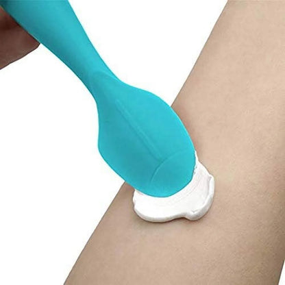 Silicone Diaper Cream Brush with Suction Base, Aqua