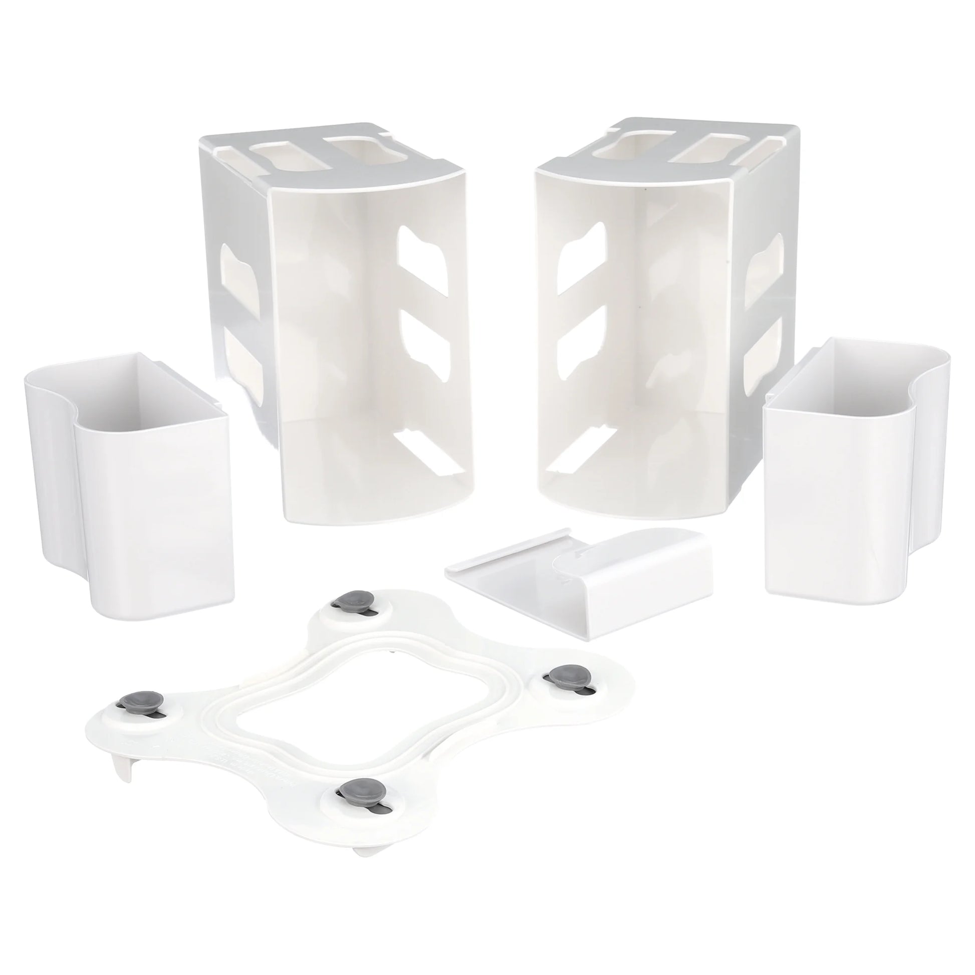 2-In-1 Diaper Depot - White