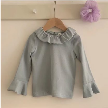 DotWhimsy – Baby Girl Cotton Tee & Printed Jumpsuit Set